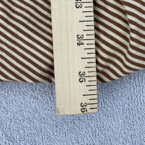 Plenty By Tracy Reese Tank Top Mini Dress Women’s Sm Brown/Cream Striped Bubble - Picture 8 of 15